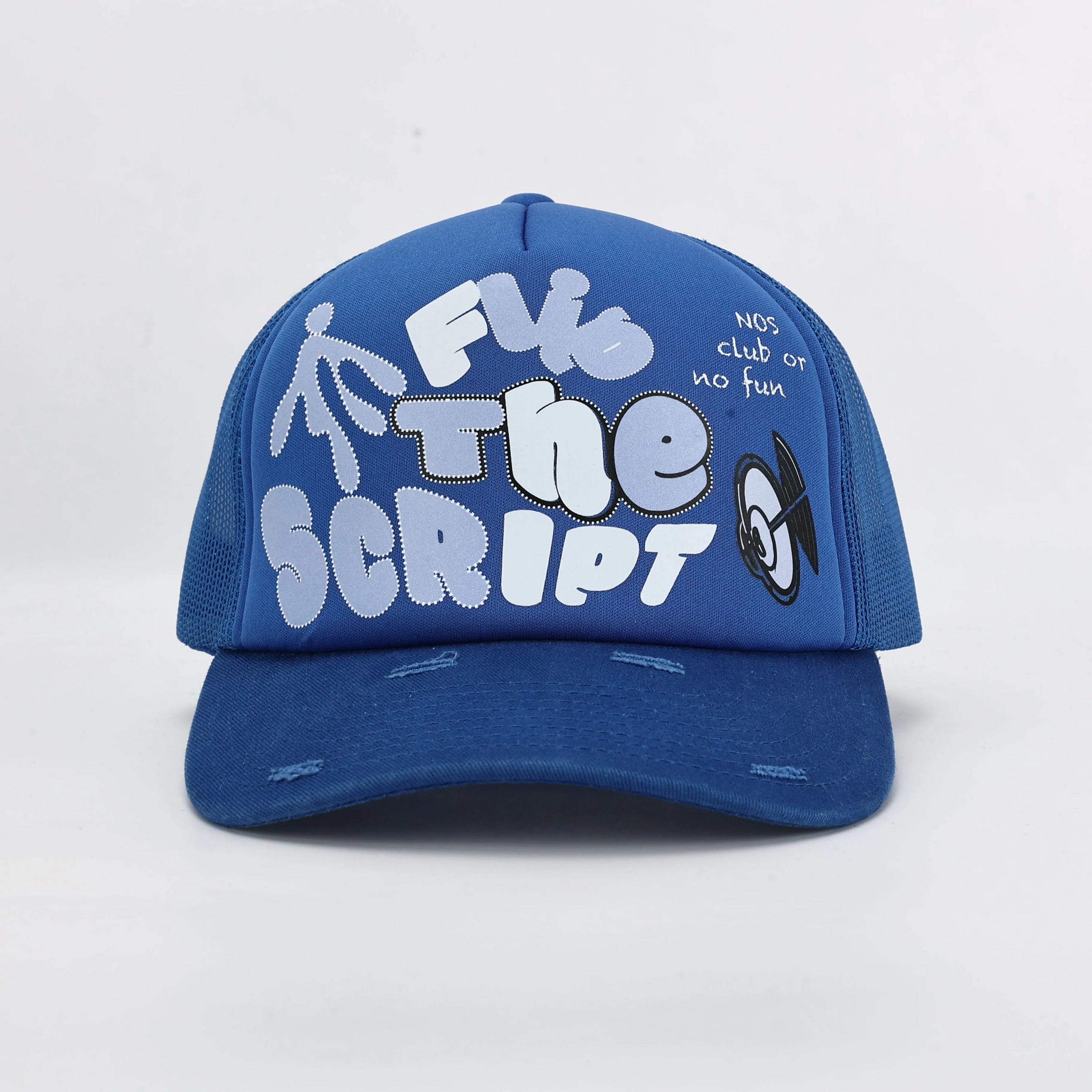 NOSREDNA - FTS BLUE TRUCKER HAT (PRE-ORDER)