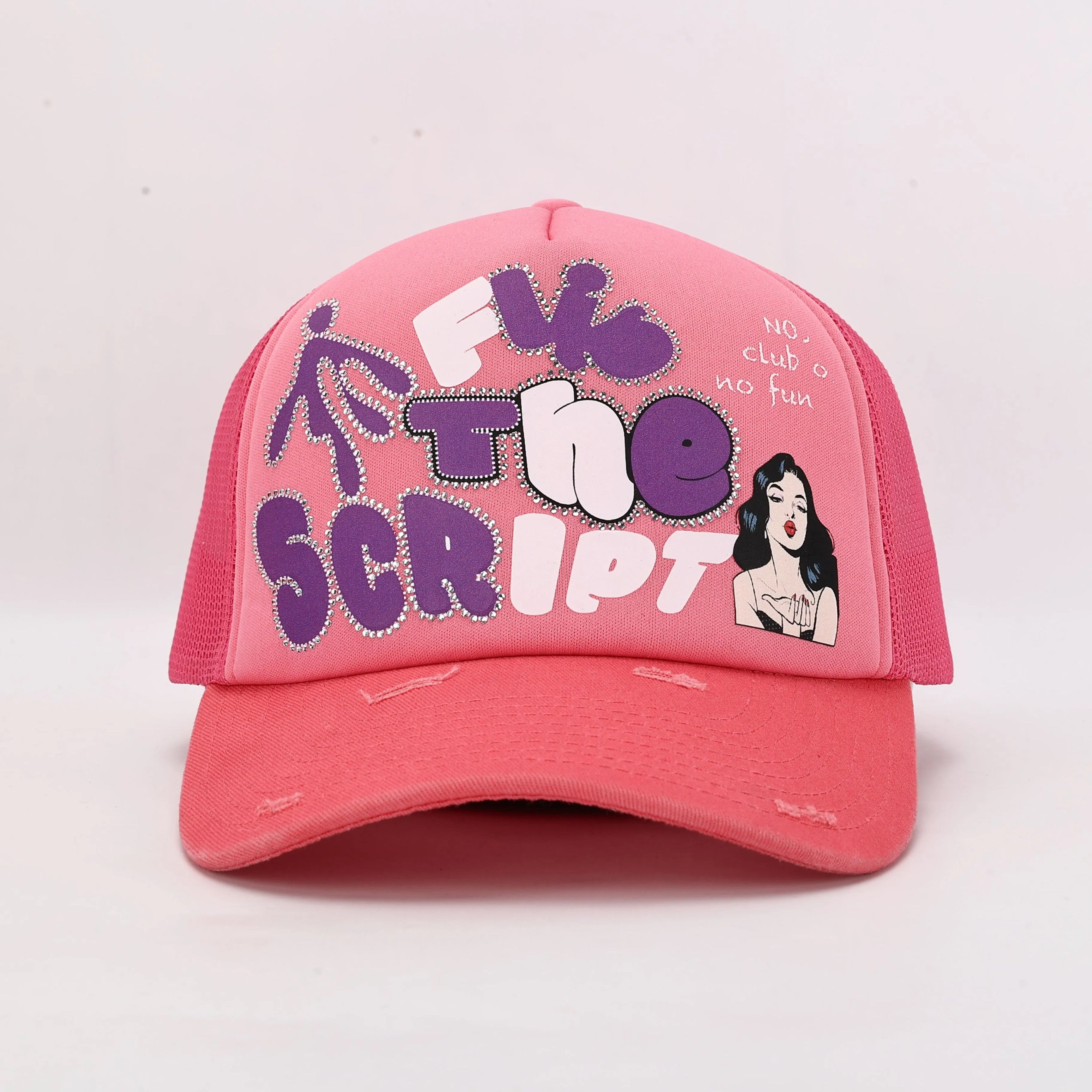 NOSREDNA - FTS PINK TRUCKER HAT (PRE-ORDER)